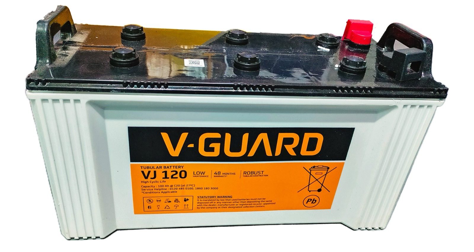 Vguard VJ 120 100 AH battery