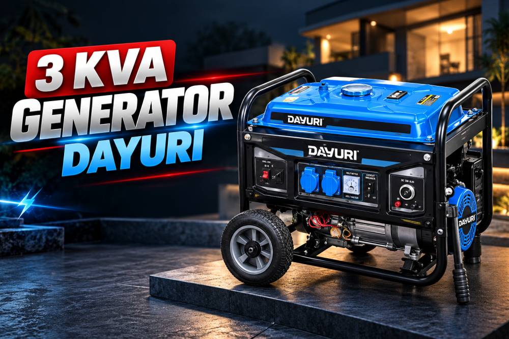 3KVA  Generator Dayuri