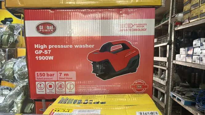 Global power high pressure car washer 1900watts 150 bar