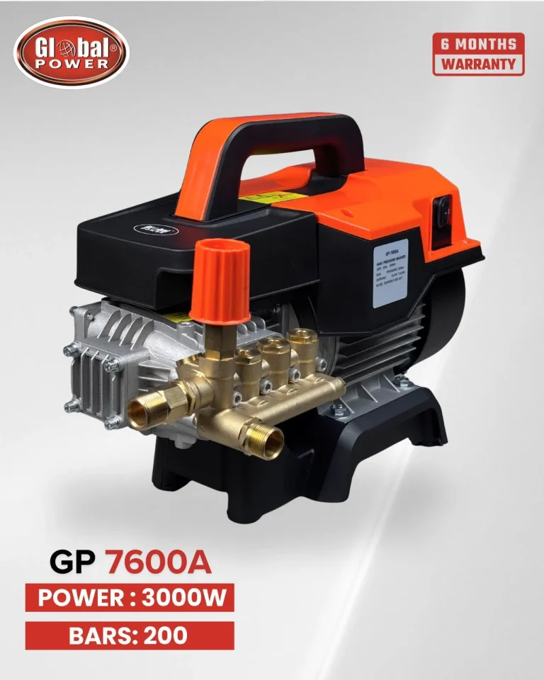 Global Power GP7600A Pressure Washer 3000W 200 Bar High Pressure Car Washer
