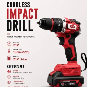 Global Power Cordless Impact drill