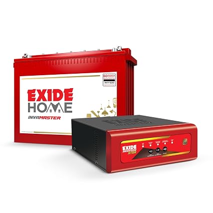 Exide 150 AH Battery 1125VA Inverter